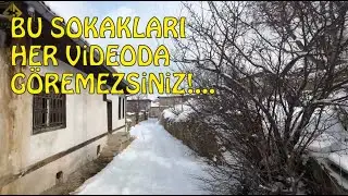 Yozgat'ın mahallelerinde kış -Eskipazar