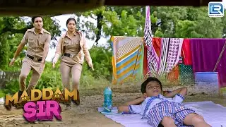 मौत के साए में सोता हुए बच्चे को क्या समय पर बचा पाएंगे Santosh और Cheeta ? | Maddam Sir |New EP 598