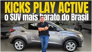 KICKS PLAY ACTIVE A R$ 89.990! O SUV PCD MAIS BARATO DO BRASIL (R$ 28 MIL DE DESCONTO)