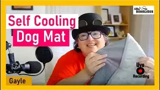 Washable dog cooling mat unboxing