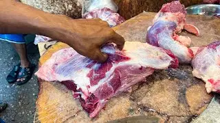 Fastest Cow meat cutting Skills part-34 ।। Cutting Bro