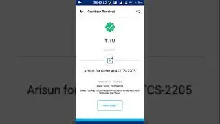 Payment proof of insta cash application..!!
