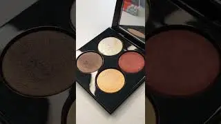 Pat McGrath iconic illumination quad swatches #shorts #patmcgrathlabs