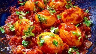 Masala Egg Fry | Egg Recipe | Atifa&rsquo;s Recipes