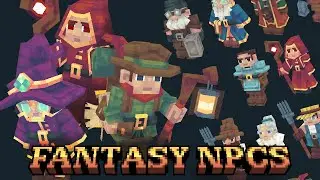 Minecraft Fantasy NPCs [MCModels]