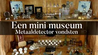 Maak van je kast, een mini museum vol metaaldetector vondsten