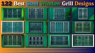122 Best steel window grill designs | house steel grill design photos | Grill Design