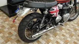 Triumph Bonneville t100 custom