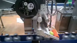 Wind 80 Labeller: Tax Label Application on PET Bottles