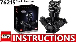 How to Build LEGO 76215  Black Panther 2022 | LEGO Marvel Instructions