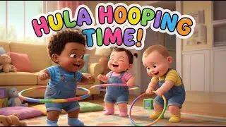 Hula Hooping Time Jump & Dance! Fun Kids Song