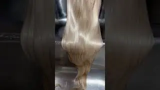 Turning a 613 unit to ash blonde Like this video for tutorial #wig #613 #colorist #wigmaker