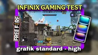 (DAY 452) INFINIX HOT 50 4G GAMING TEST - FREE FIRE GRAFIK STANDARD - HIGH
