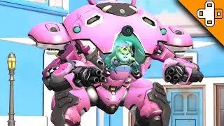 HAMMOND IN DVA'S MECH! Overwatch Funny & Epic Moments 697