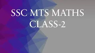 SSC MTS 2024 | SSC MTS Previous Year Questions | SSC MTS Maths