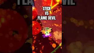Stick vs Flame Devil in Roblox Tribe Survival 🪵