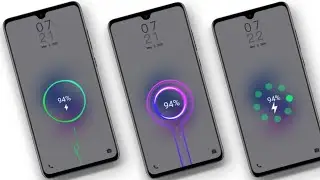New Paid 3 in 1 Charging Animation Theme For vivo
