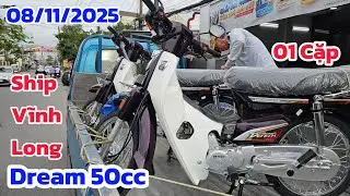 Tiếp tục ship cặp Dream 50cc đi Vĩnh Long ng&agrave;y 08/11/25 tại CH Mai Duy&ecirc;n. Khải Phạm #dream #50cc 