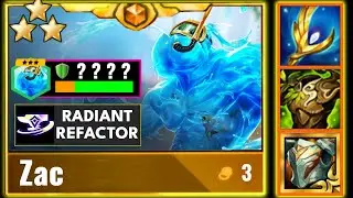 TFT SET 7.5 MEGA TANK is ZAC?! | TFT Set 7.5 #teamfighttactics