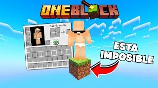 El ONEBLOCK que NADIE logra terminar MINECRAFT