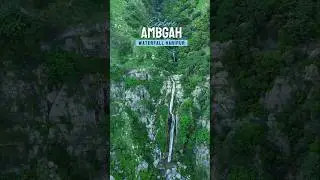 Newly discovered waterfall in District Haripur Hazara Aamgah waterfall accessible from jhari kas.