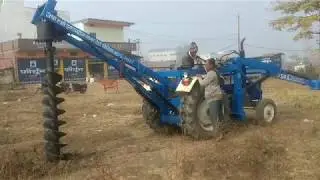 Post Hole Digger (Swaraj 735 fitted) by USHA AGRO INDUSTRIES, Vidisha (M.P.)