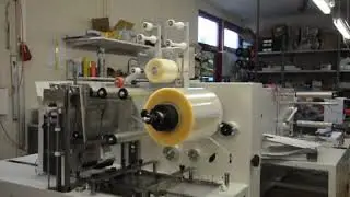 Zellophanierer mit Aufrei&szlig;band-Option - JMV Speedwrapper