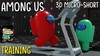 Among Us 3D Animation |  Training  |  Blender 2.90