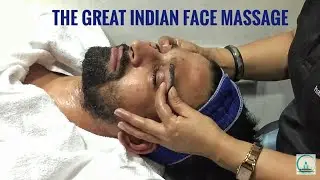 The Great Indian Head, Face and Nose Massage | ASMR | Puremassageworld