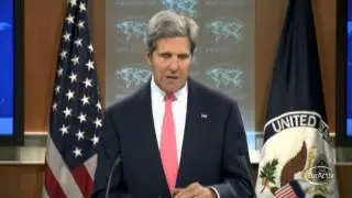 US John Kerry on Syria: chemical weapons attack is 'a moral obscenity'