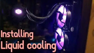 Устанавливаю Cooler Master Master Liquid ML240L RGB AIO на свой ПК!