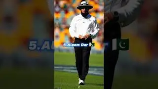 Top 10 Best Umpires Of All Time In Cricket #shorts #cricket #umpire