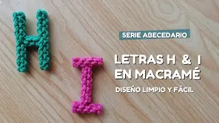 ¡Aprende a Tejer Letras de Colores Fácil y Rápido!