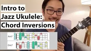 Intro to Jazz Ukulele - HOW TO PLAY Chord Inversions