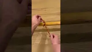 How to tie a Double Half Hitch knot