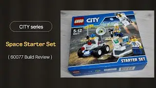 LEGO Space Starter Set (60077) build review full ver. #lego #legocity #legobuild