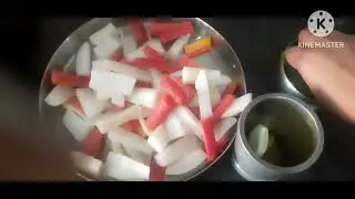 Sirf ek chammach sarson ke Tel se turant Is Tarah Se ubaalkar Muli aur Gajar Ka Achar TRAI kijiye