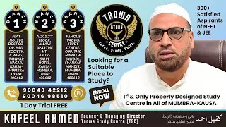 Taqwa Study Centre | 3 Branches | Best #NEET & #JEE Study Centre in #Mumbra #Kausa