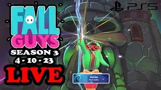 Custom Lobby Games for Everyone and Vaulted Levels!  - Fall Guys Live PS5