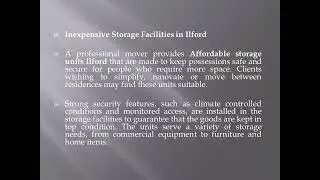 Affordable Ilford Storage with Expert Enfield Movers