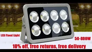 200W300W400W600W LED Flood Light Outdoor Lighting Super Bright Day White Security Lamp Waterproof Pa