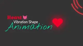 Animated Heart Shape Effect using HTML & CSS