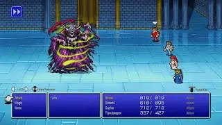 Final Fantasy I Pixel Remaster - Chaos Lich Boss Battle