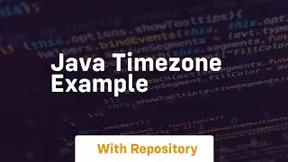 java timezone example
