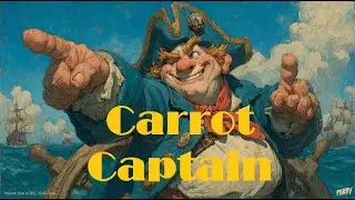 Carrot Captain &mdash; Sea Shanty of Madness Animated Folk Parody &mdash; Official Music Video (AI-BARD)