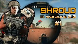 SHROUD CRUSHING EVERYONE ON CALL OF DUTY WARZONE 2.0 #1