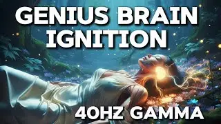 11 HOURS OF 40Hz GAMMA WAVES | ENHANCED CREATIVITY, INNOVATION & MEMORY