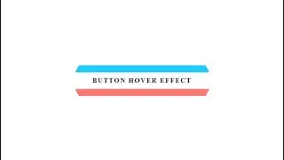 Cool Button Hover Animation Using CSS