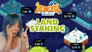 Axie Infinity - Stake Land Earn $$ AXS $$