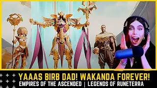 Dinka Kay REACTS: New Expansion: Empires of the Ascended | Legends of Runeterra